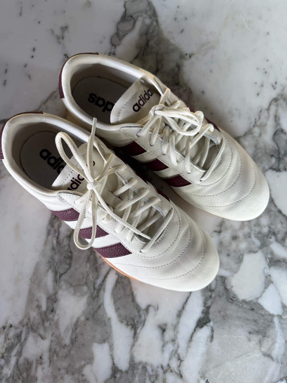 Adidas White Low Profile Tennies
